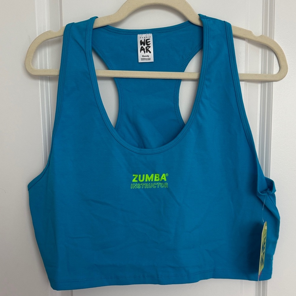 Zumba Instructor Crop Tank Top